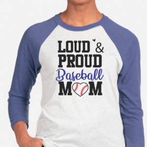 Raglan Tee with Loud and Proud