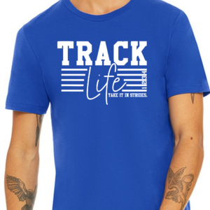 Bella Royal Tee with Track Life