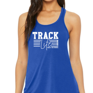 Flowy Racer Back Tank with Gladwin Track Life