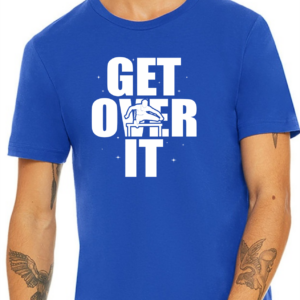 Bella Royal Tee with Track Hurdle Design
